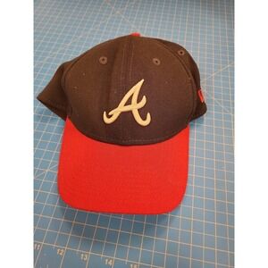New Era Atlanta Braves 39THIRTY MLB Baseball Hat Cap Adult Size M/L Fitted